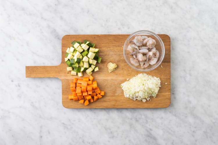 Preparare gli ingredienti