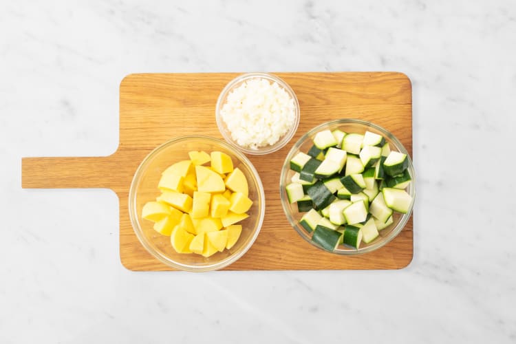 Preparare gli ingredienti