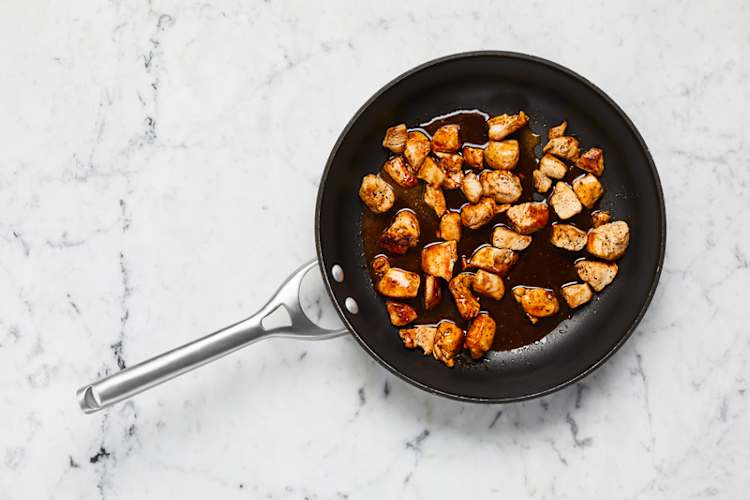 Glaze chicken