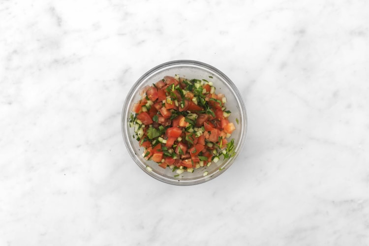 Make salsa fresca