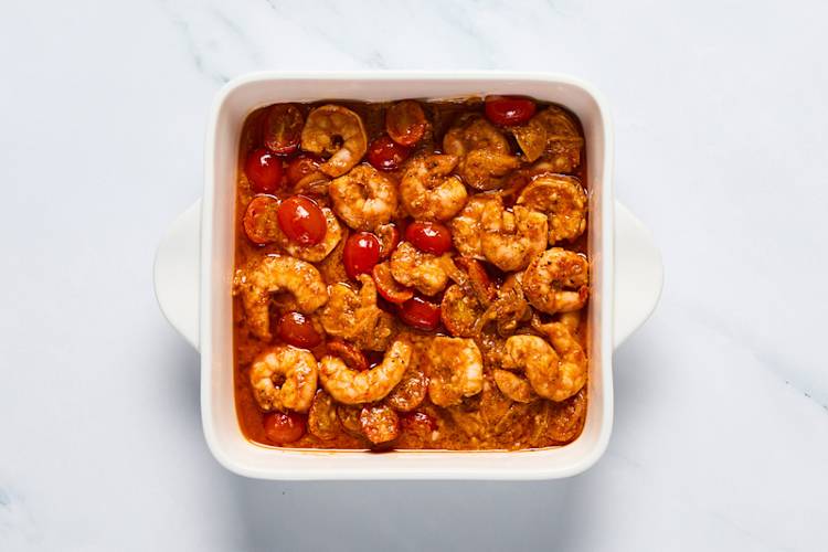 Cuire les crevettes