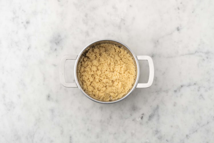 Prep and cook couscous