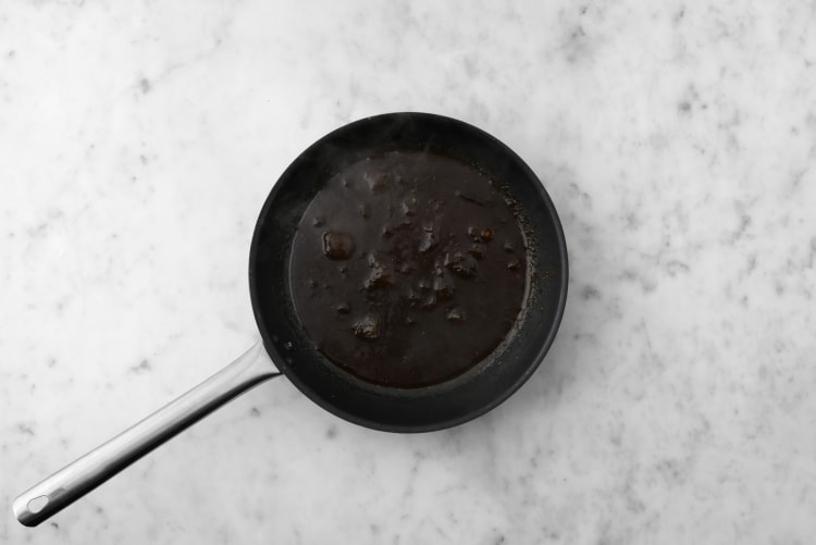 Préparer la sauce aux figues