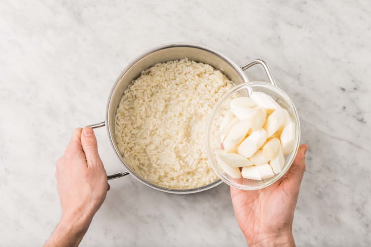 Risotto kochen