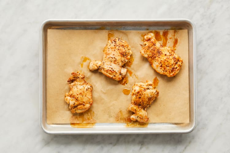 Sear and roast chicken