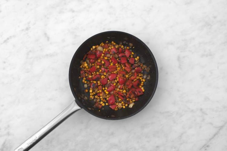 Cook veggies