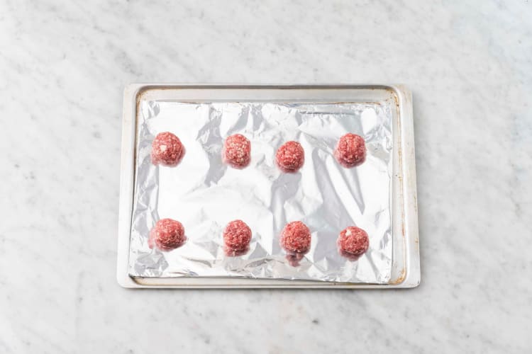 Form and bake meatballs