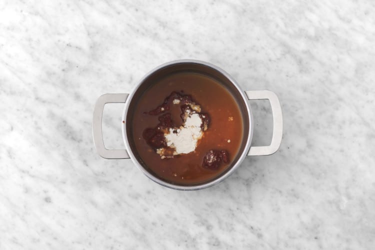 Make enchilada sauce