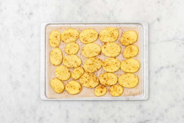 Roast potato coins