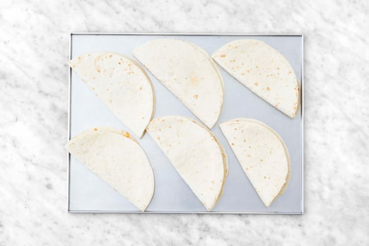 Bake your Quesadillas