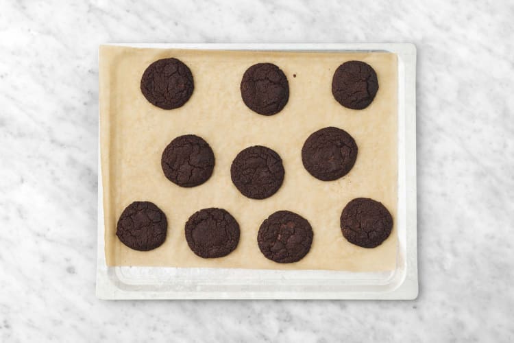 Préparer les cookies au chocolat