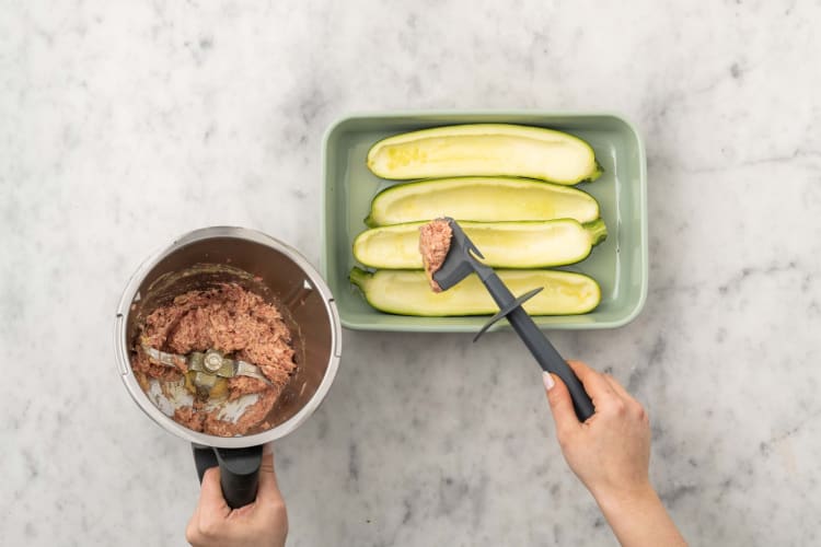 Zucchini backen