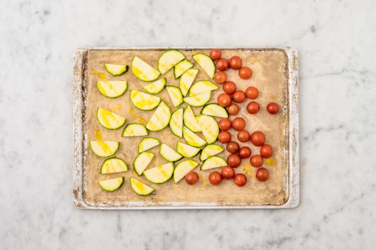 Zucchini backen