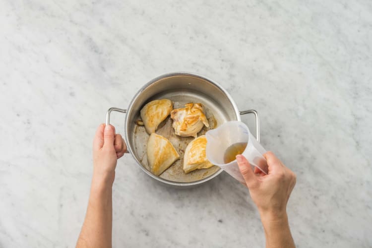 Poulet anbraten