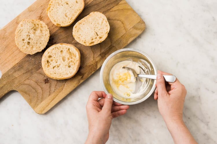 TOAST CIABATTA & MAKE AIOLI