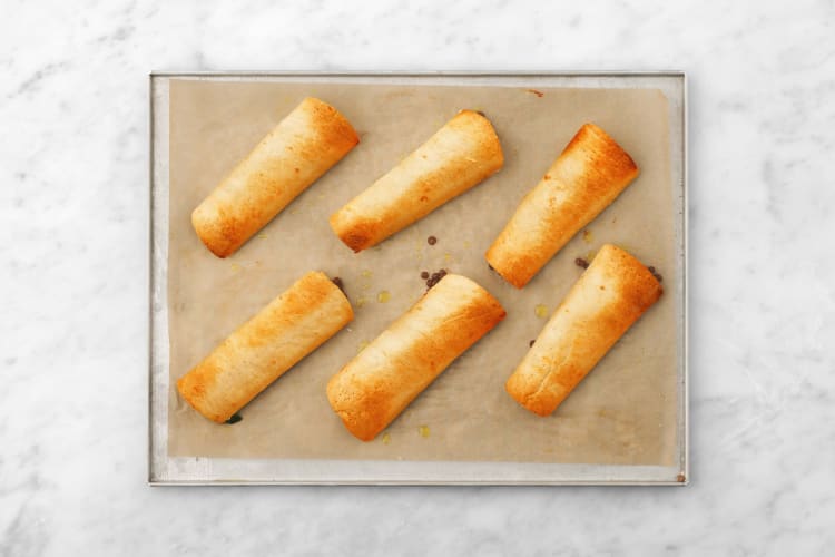 Bake taquitos