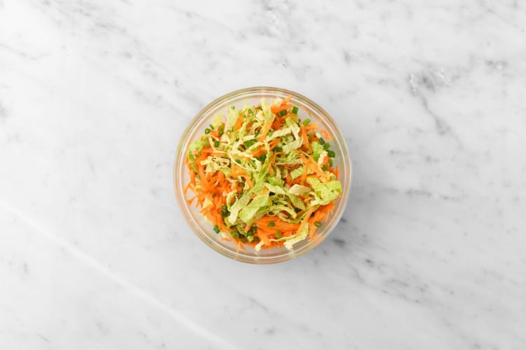 Marinate slaw