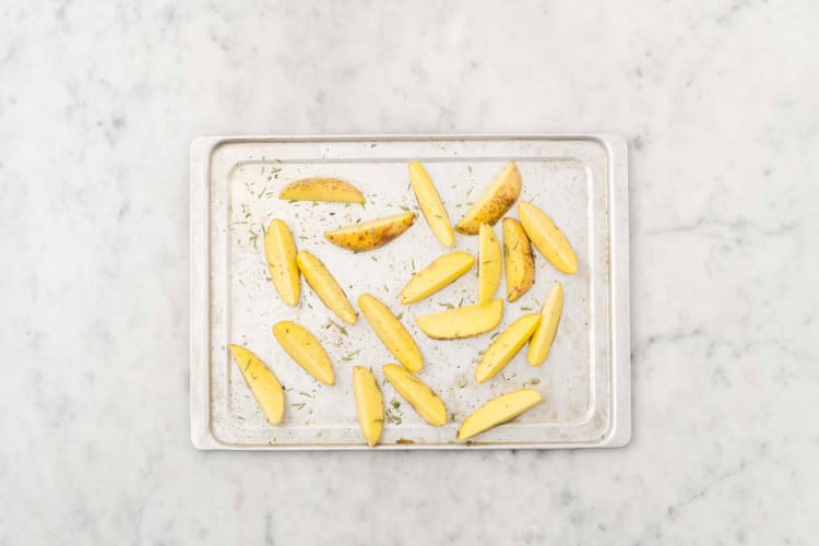 Make the Rosemary Wedges