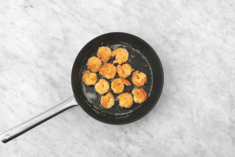 Fry shrimp