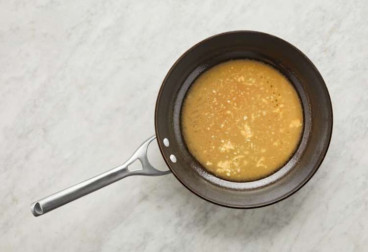 Make brown butter sauce
