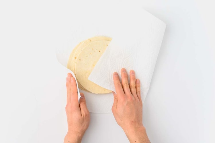 Faire chauffer les tortillas