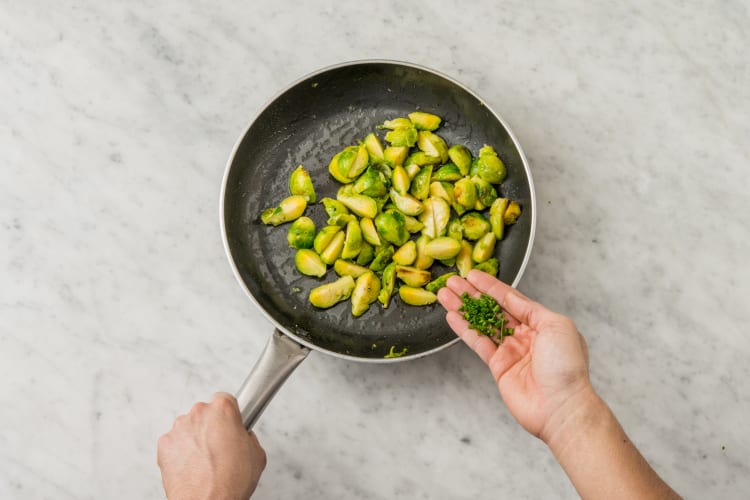 COOK BRUSSELS SPROUTS