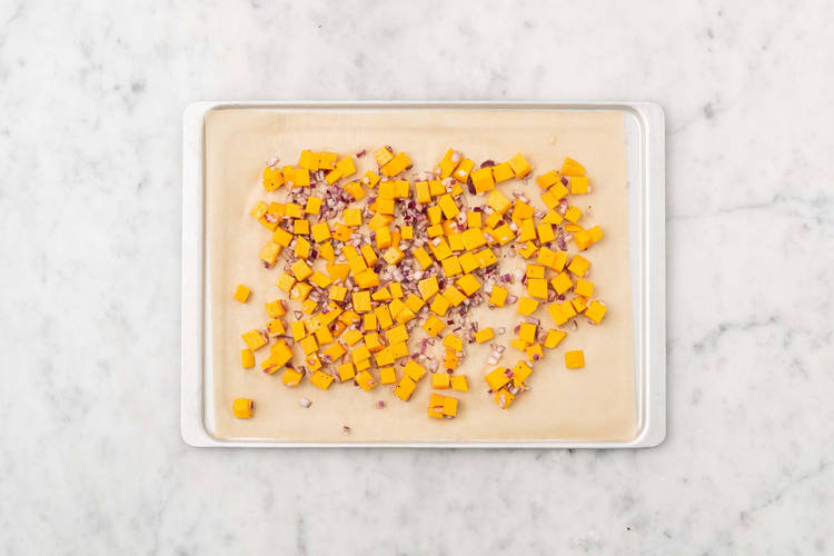 Comforting Roasted Sweet Potato and Lentil Salad Recipe HelloFresh