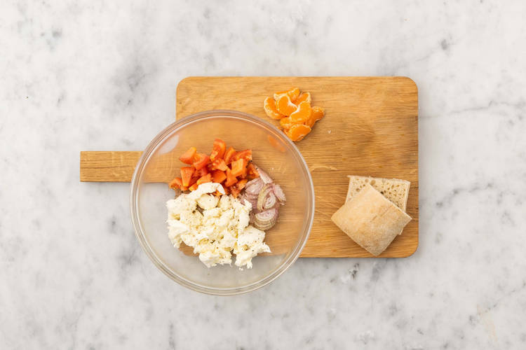 Zesty Clementine Tomato Panzanella Recipe HelloFresh