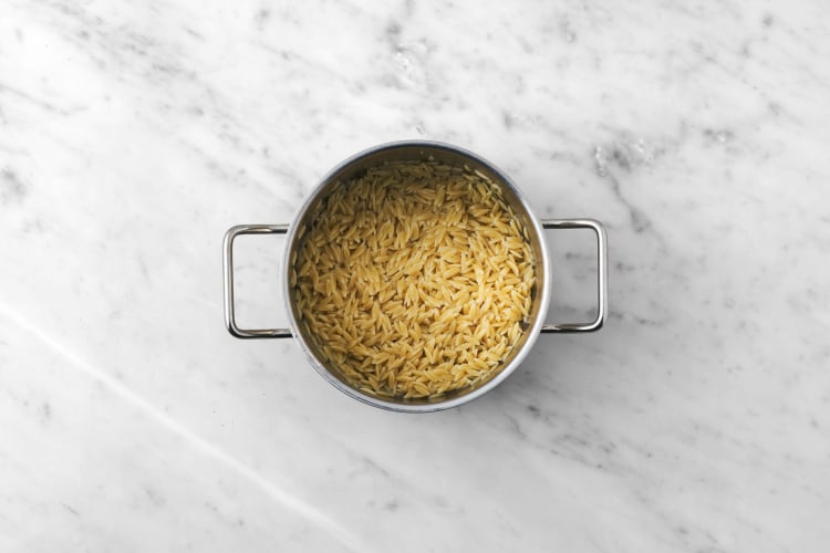 Cook orzo