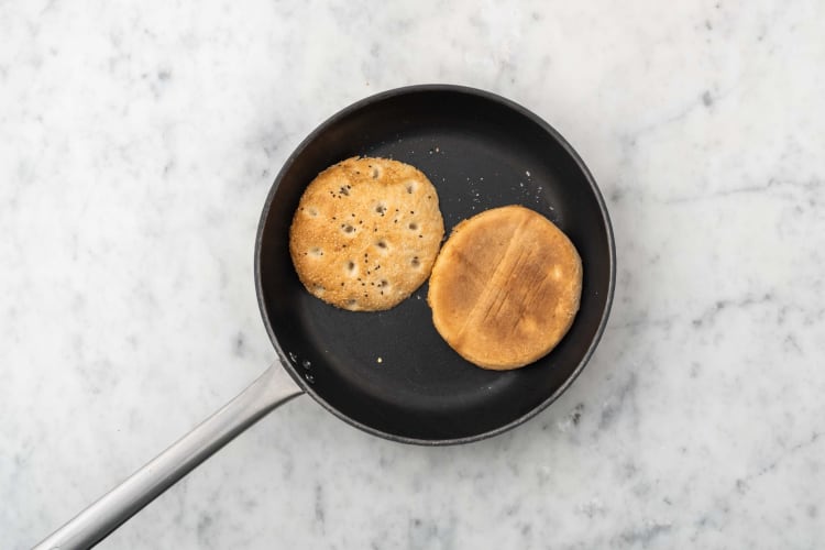 Für das Mini-Fladenbrot