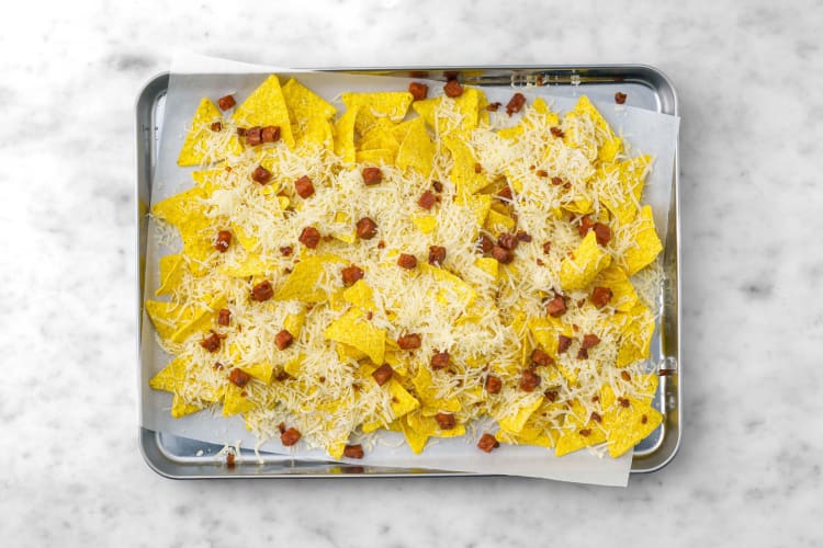 Nachos überbacken