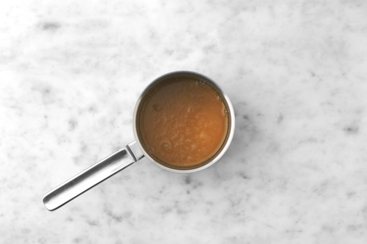 Karameltopping maken