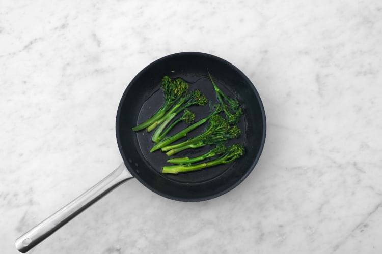 Cook broccolini