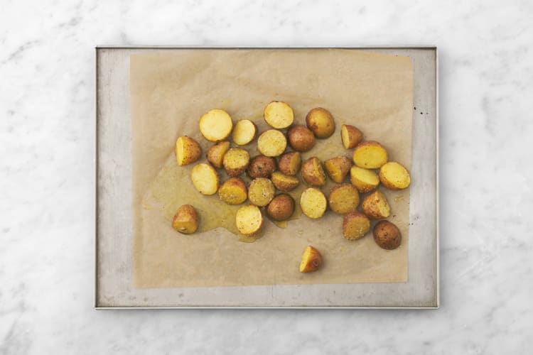 Cook sous vide potatoes