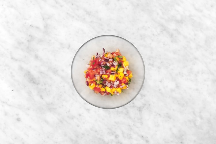 Make mango salsa