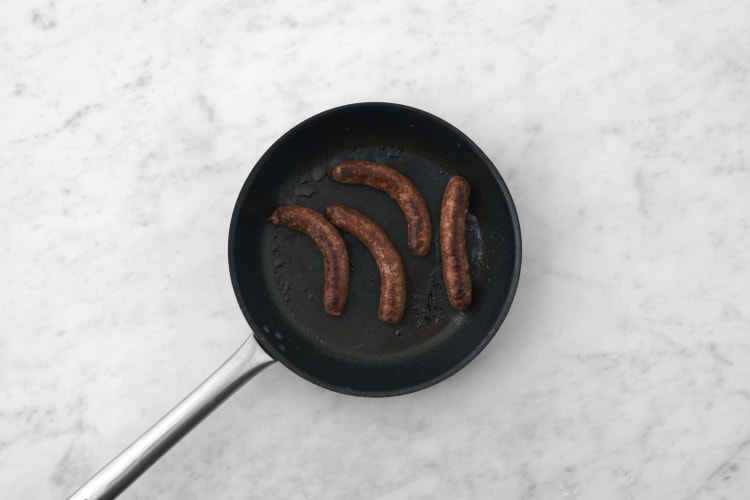 Cuire les merguez