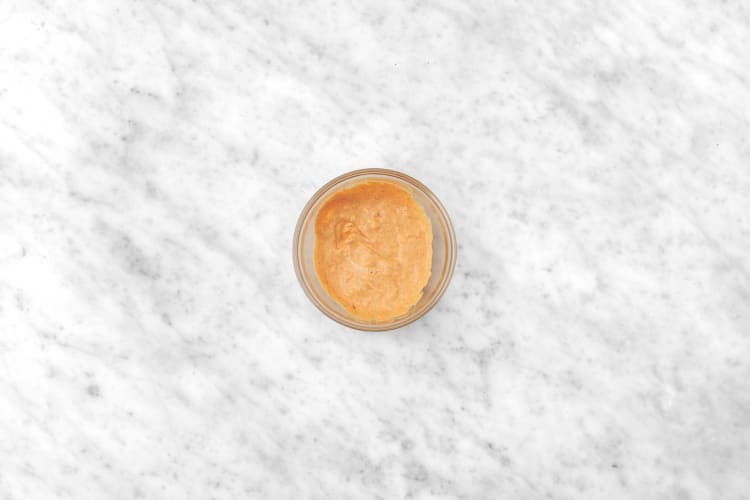 Make spicy honey-chipotle dressing