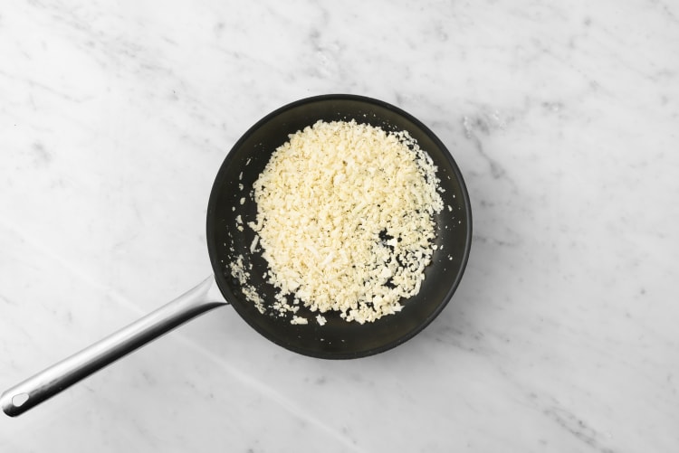 Cook cauliflower 'rice'