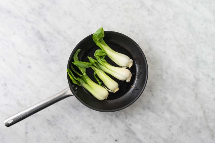 Pak Choi braten