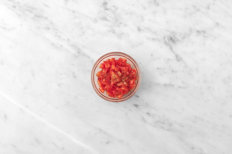 Make the Tomato Salsa