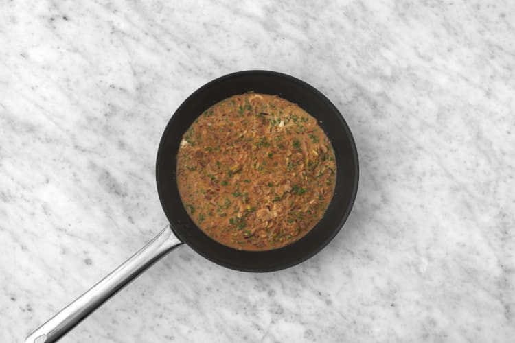 Préparer la sauce