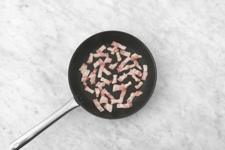 Prep and cook bacon