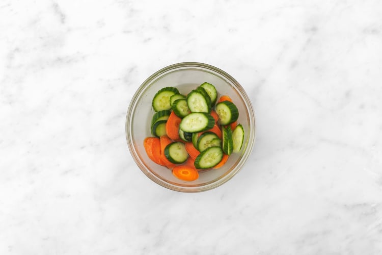 Quick-pickle veggies