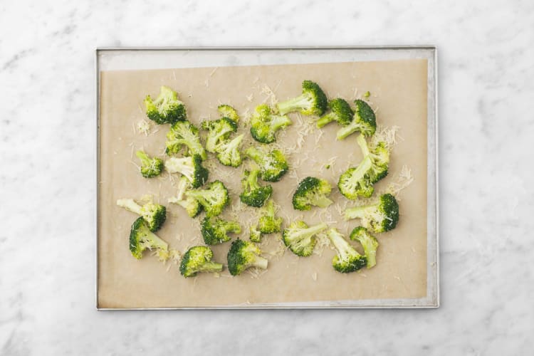 Prep and roast broccoli