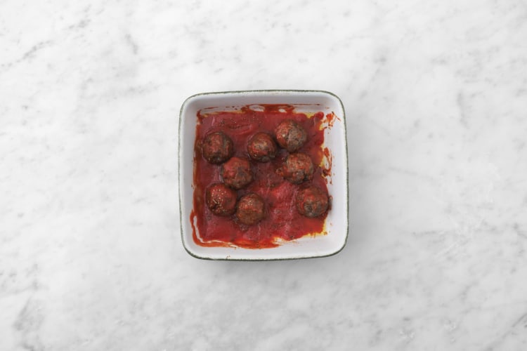 Finish meatballs