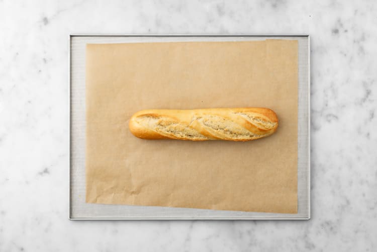 Enfourner la baguette