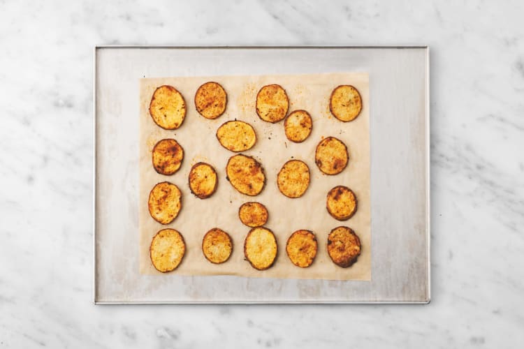 Roast potato coins