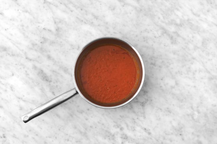 Préparer la sauce
