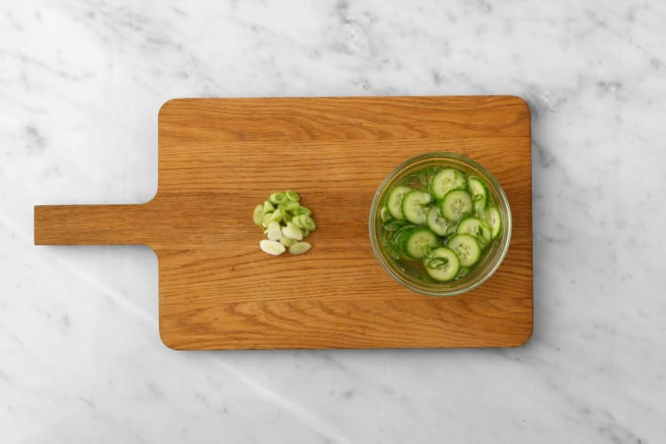 Make cucumber salad