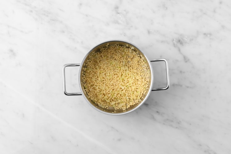 Le couscous perlé au bain